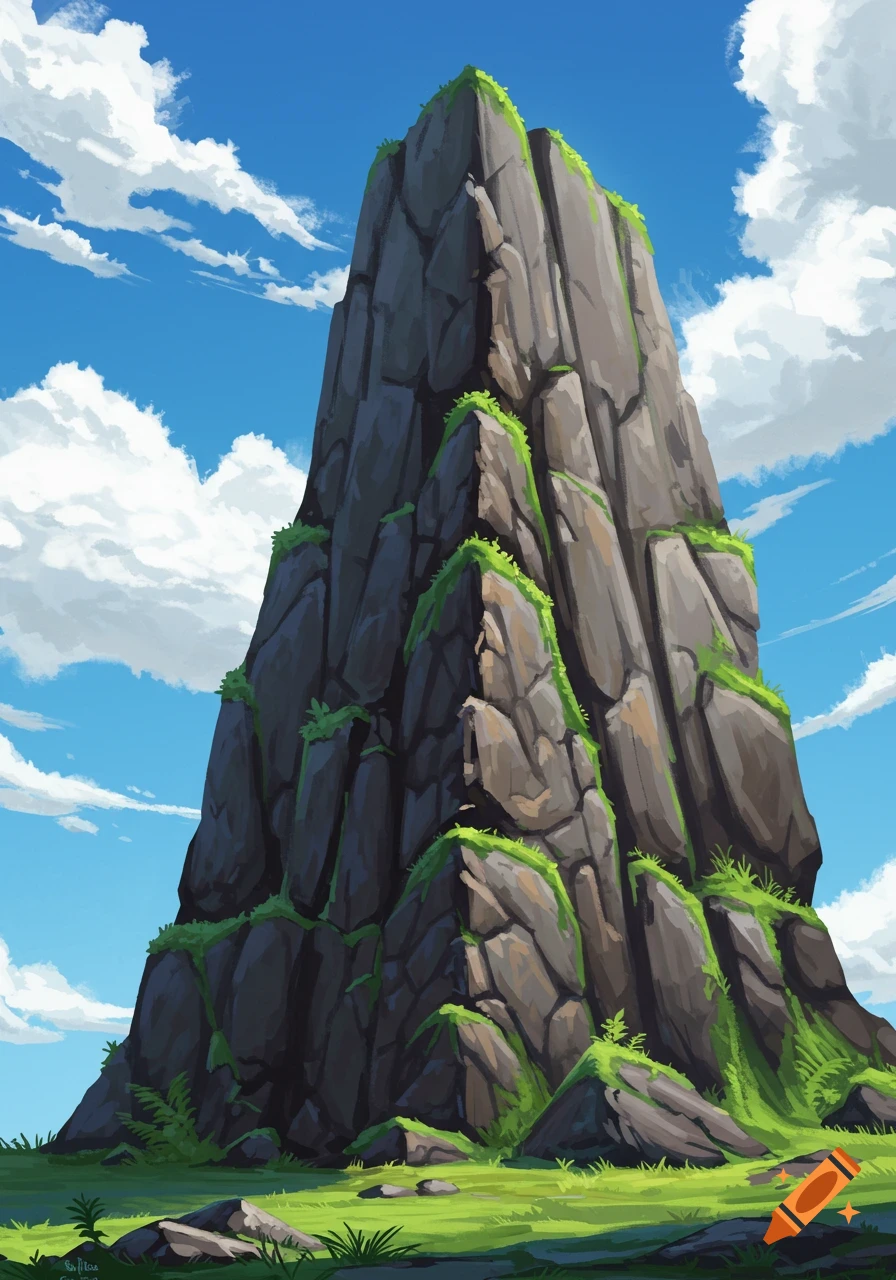 Mountain created on Craiyon