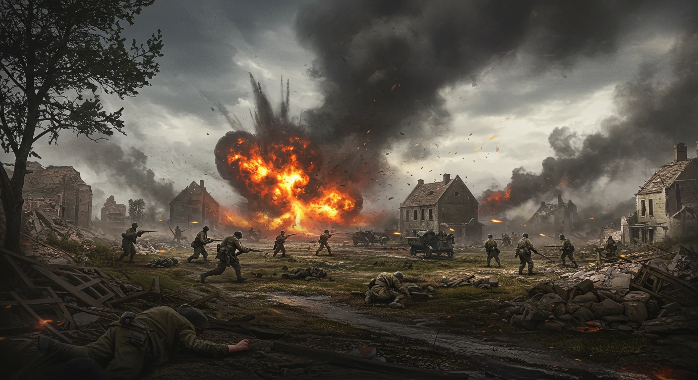 Battlefield created on Craiyon