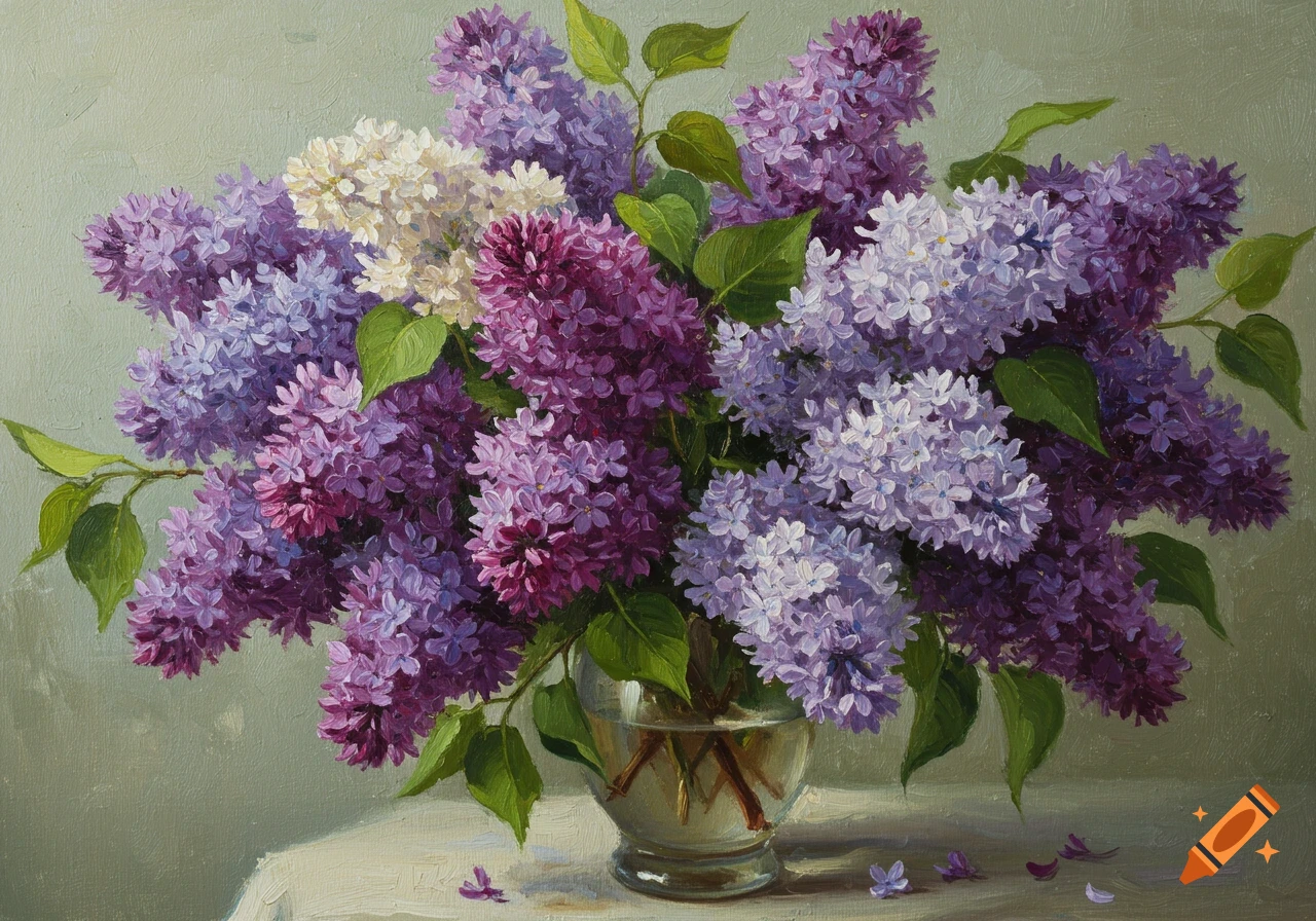 Oil painting created on Craiyon