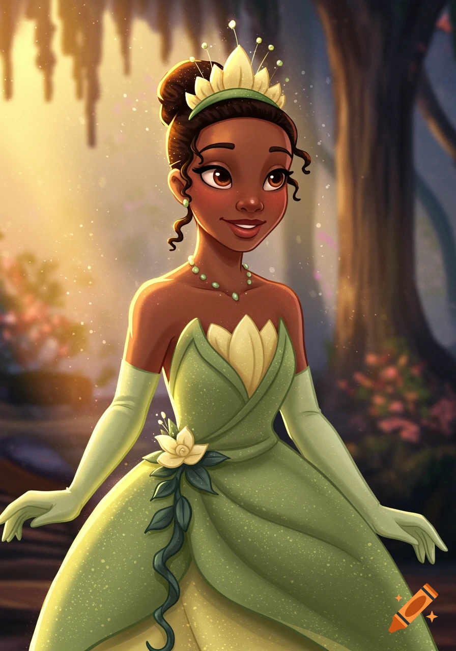 Princess created on Craiyon