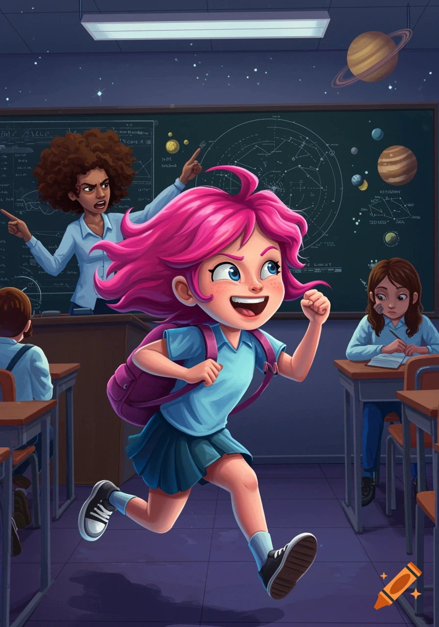 School created on Craiyon