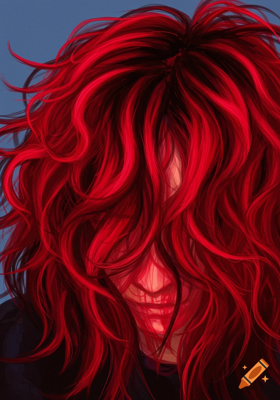 Hair created on Craiyon