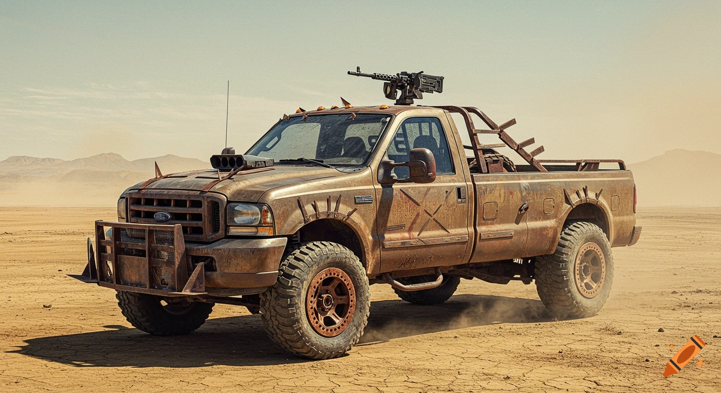 Post-apocalyptic created on Craiyon