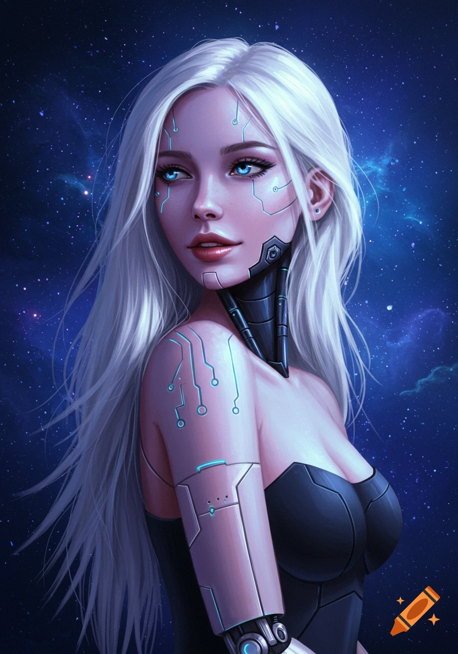 Cyborg created on Craiyon