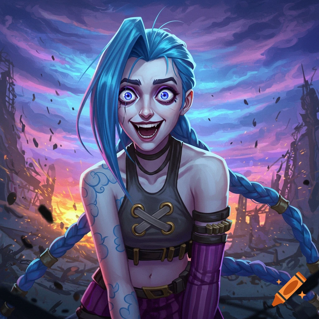 Character art created on Craiyon