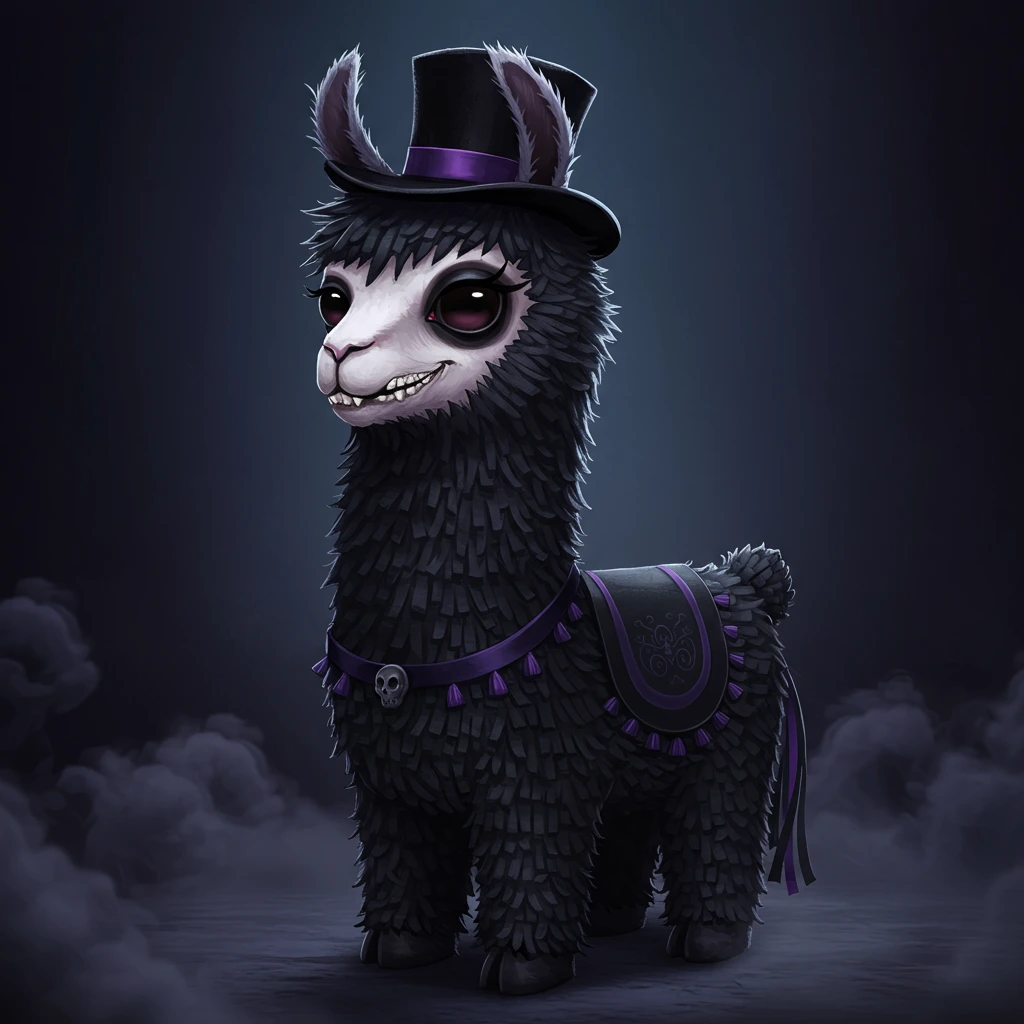 Llama created on Craiyon