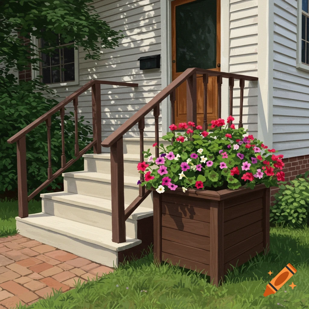 Gardening created on Craiyon