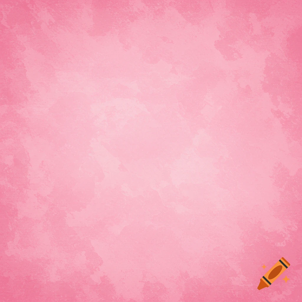 A light pink background with a subtle, distressed texture.