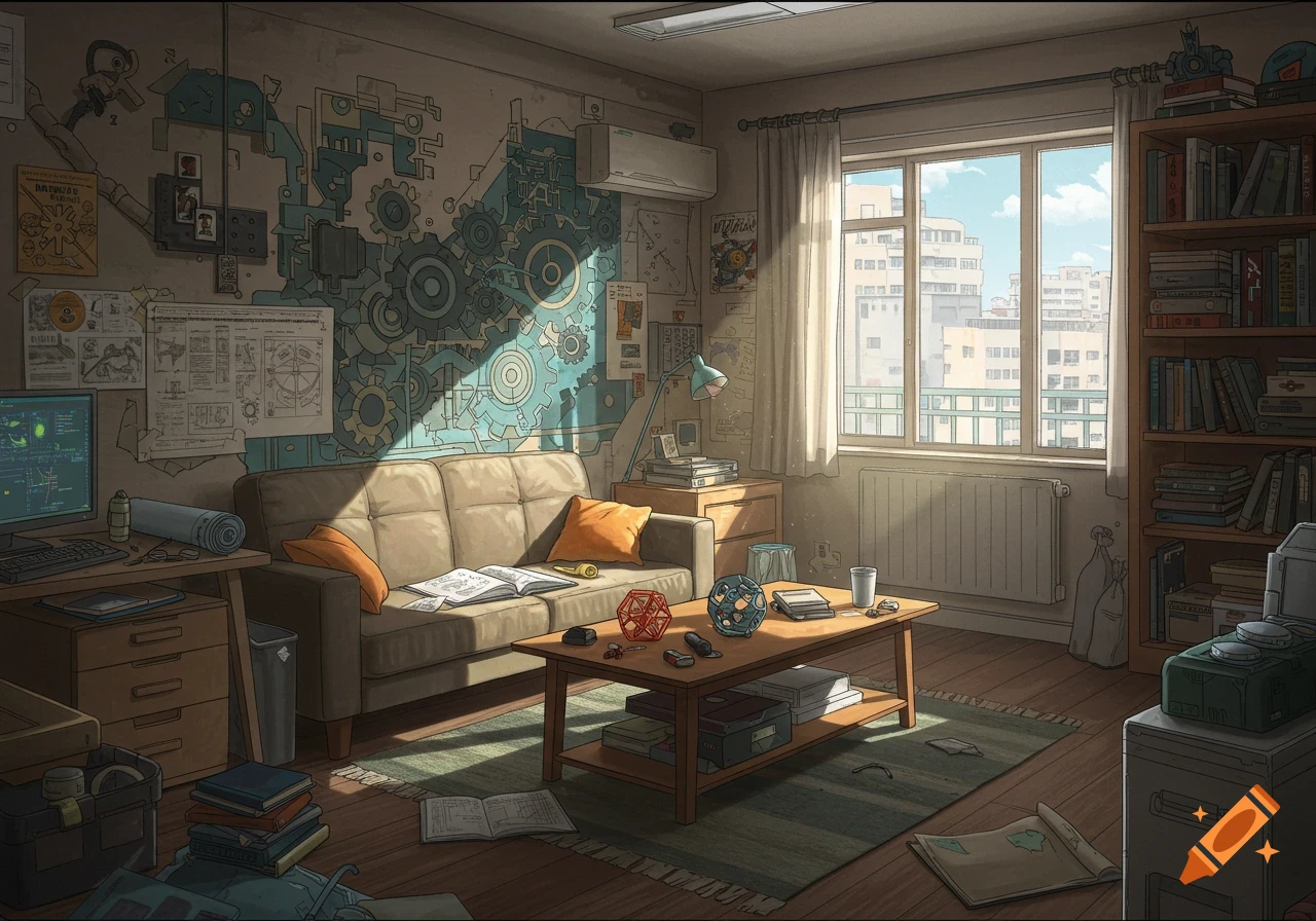 Room created on Craiyon