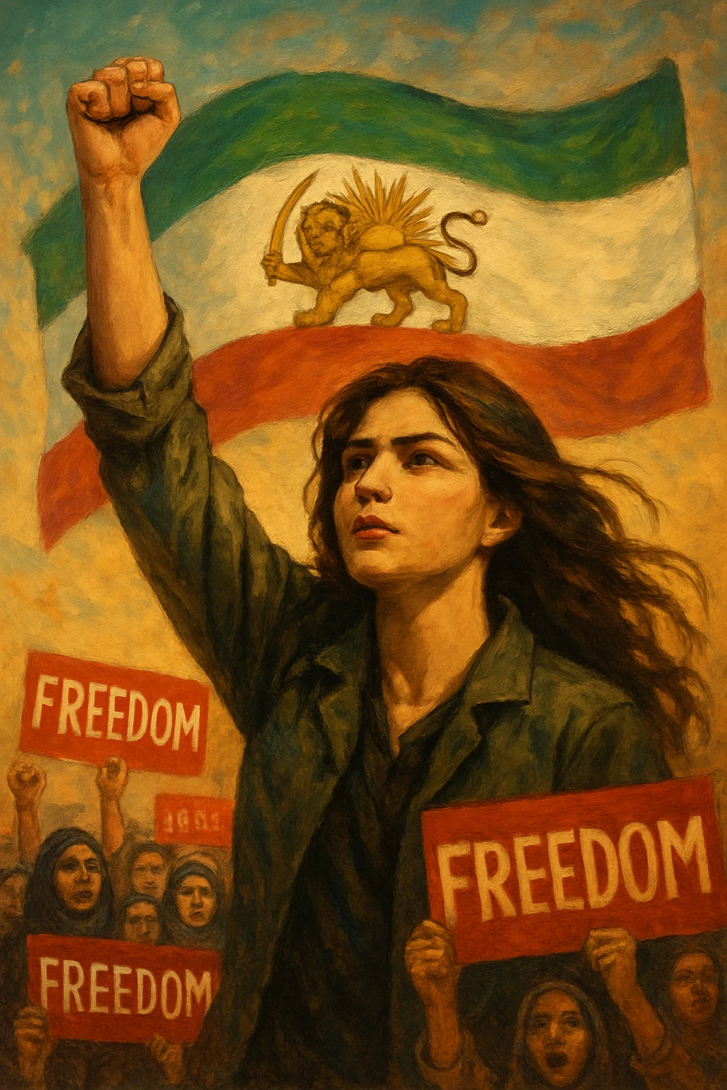 Activism created on Craiyon