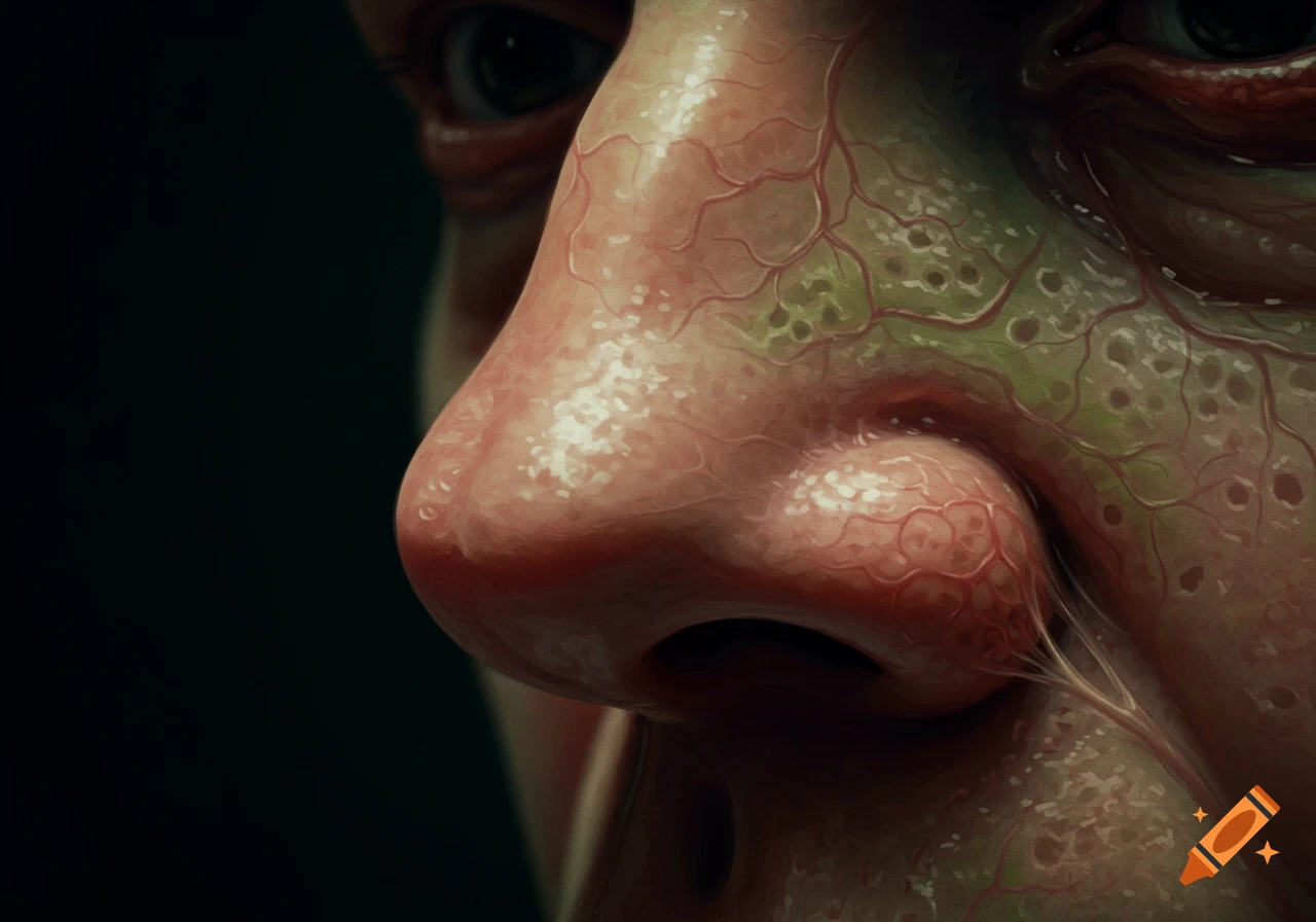 Body horror created on Craiyon