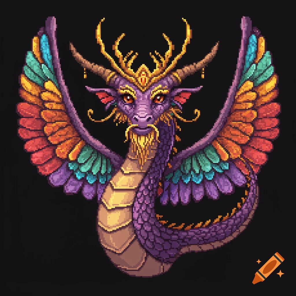 Dragon created on Craiyon