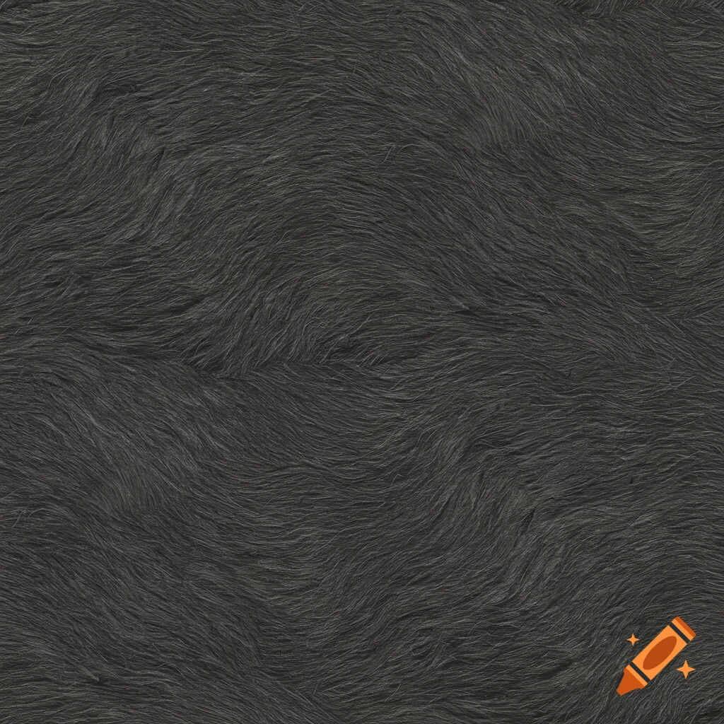 A close-up, seamless texture of dark gray fur.