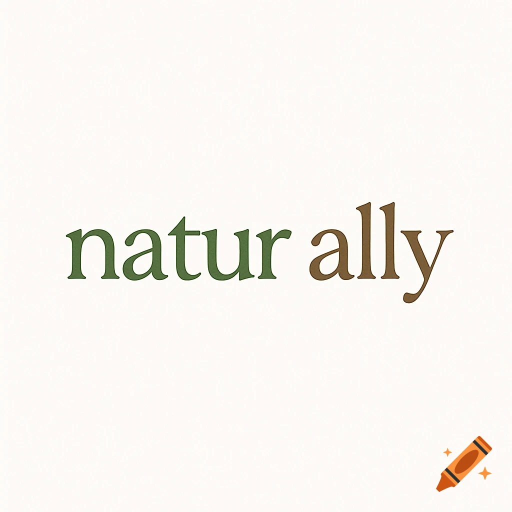 A logo featuring the word "natur" in green and "ally" in brown on a light background.