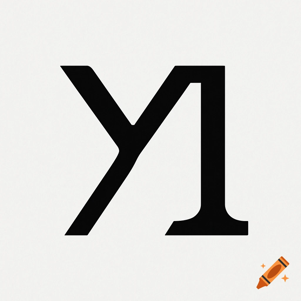 Black stylized logo combining the letter Y and the number 1 on a white background.