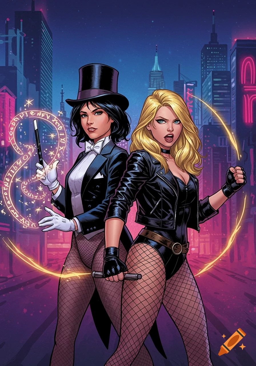 アメコミ・英語　BLACK CANARY AND ZATANNA アメコミ・英語 BLACK CANARY AND ZATANNA Amazon.com: Black