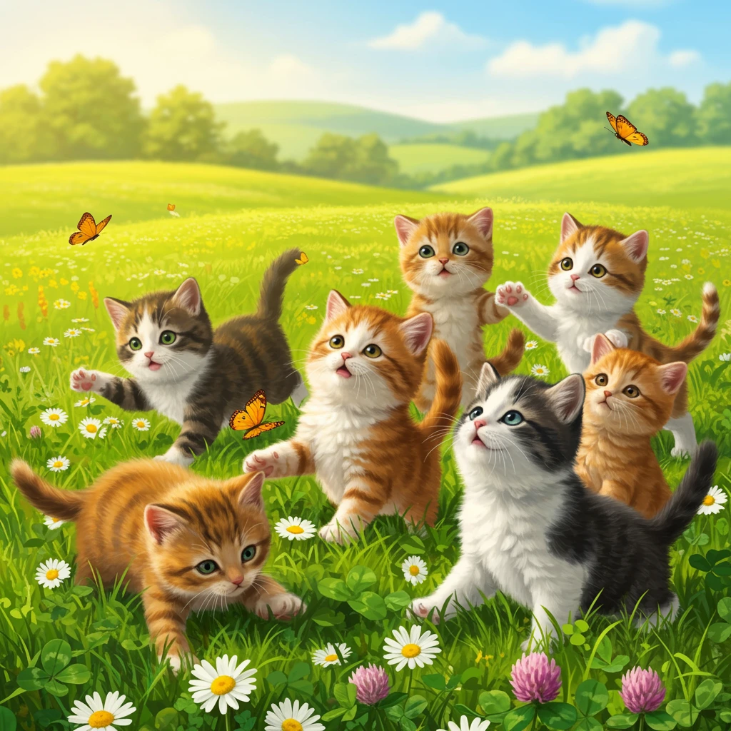 Cats created on Craiyon