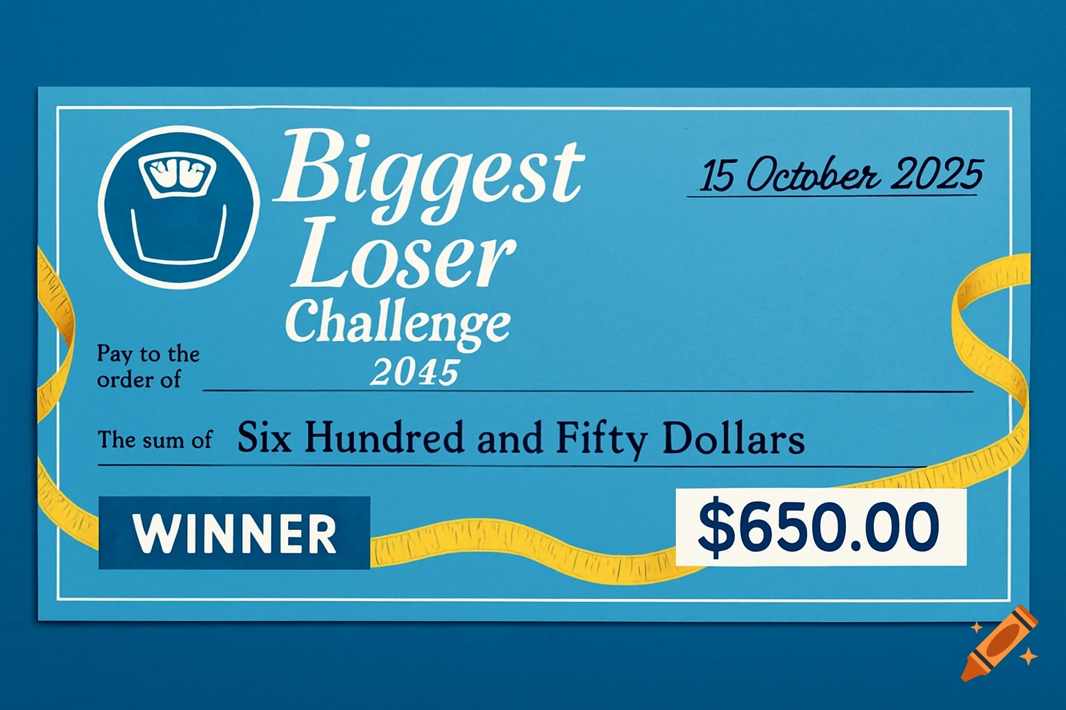A Blue Giant Check For The Biggest Loser Challenge 2045 With A U7WuXgoRoWt5sZm3j7wwQ.webp