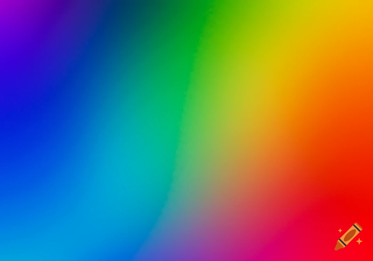 Vibrant rainbow color gradient abstract background.