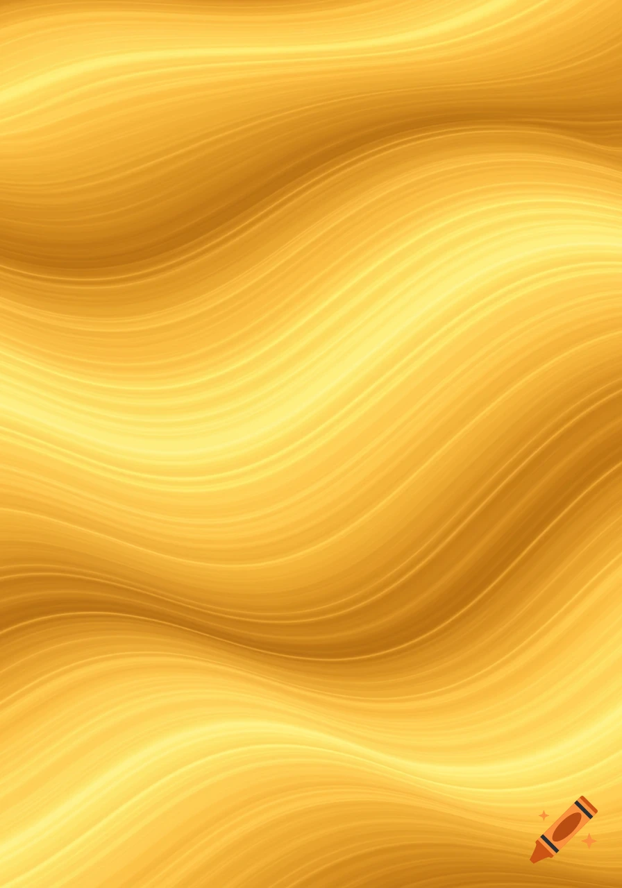 Abstract background of golden yellow wavy lines.