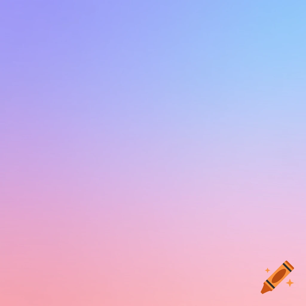 A soft vertical color gradient fading from light blue and purple at the top to light pink and orange at the bottom.