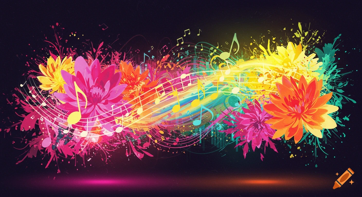 Immersive Musical Compositions created on Craiyon