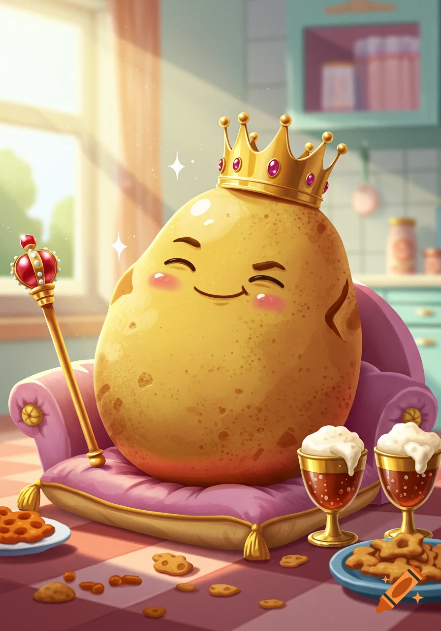 ビンテージ　作家　unknown golden potato object Potato Weird Funny Cute Figurine. Kitchen Decor Sculpture