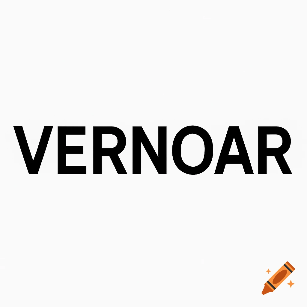 The word VERNOAR in a bold, black sans-serif font on a white background.