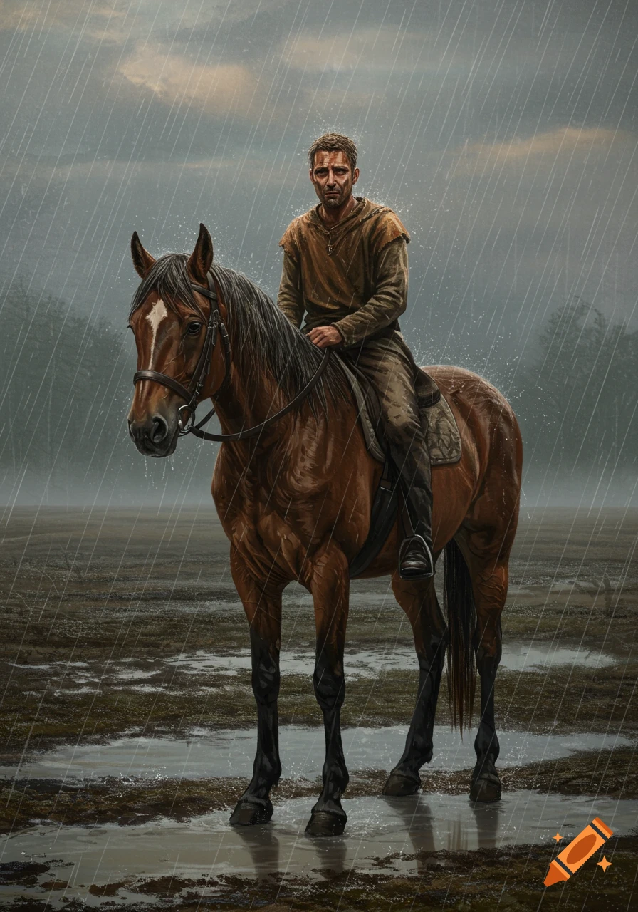 Hyperrealistic Photograph of Sophie Cookson as a Horse Rider created on  Craiyon