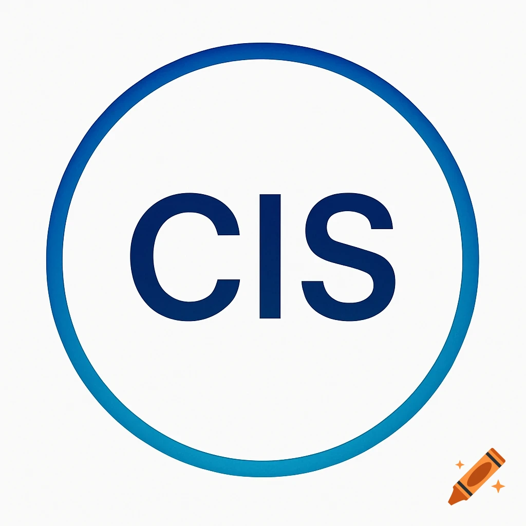 The letters 'CIS' in dark blue inside a white circle with a blue gradient border.