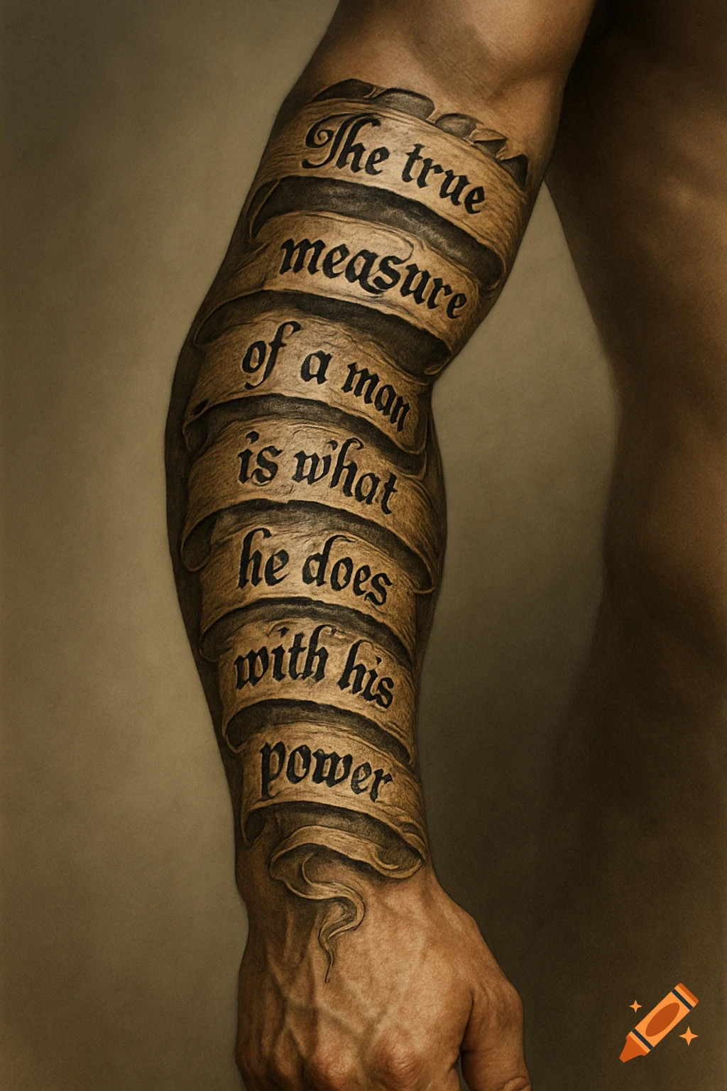 Scroll Tattoos with Bible Verses That Speak to Your Soul