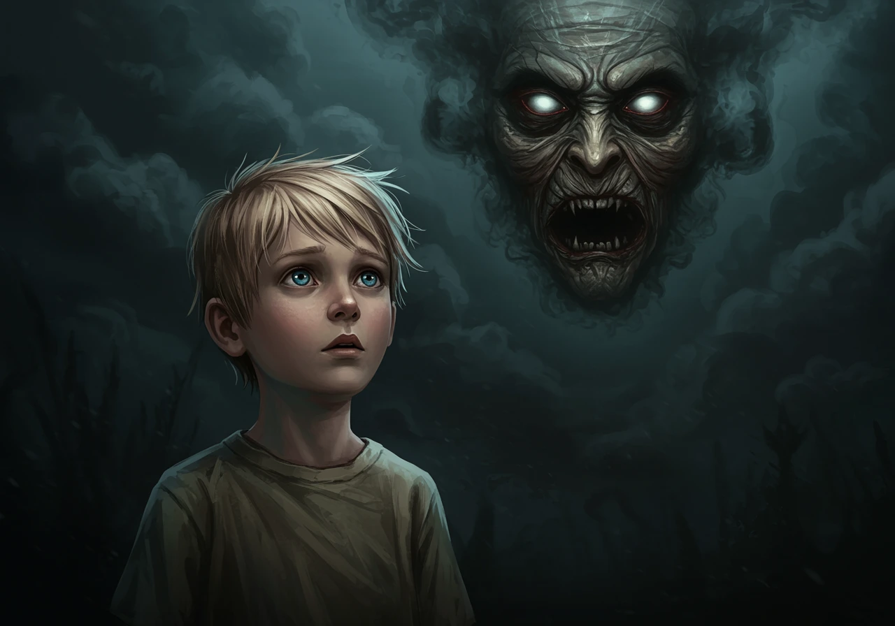 Horror created on Craiyon