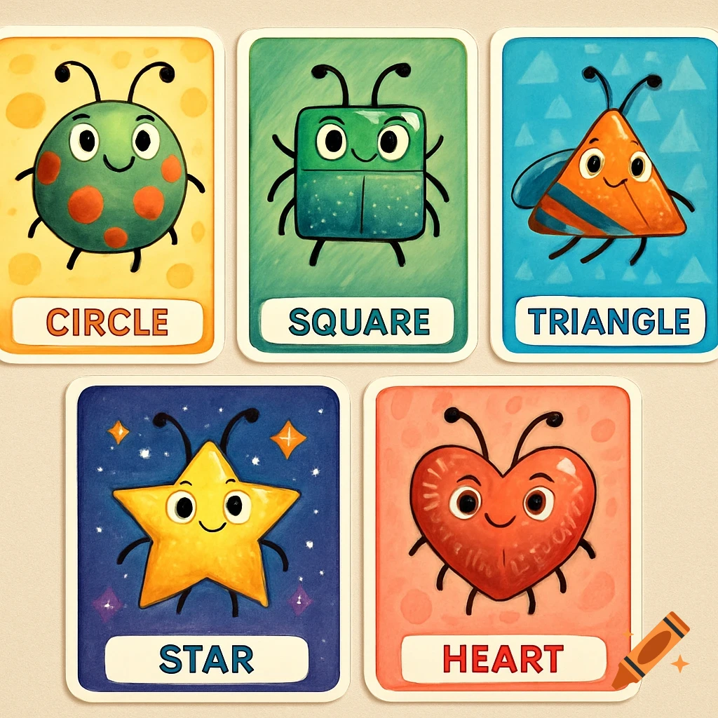 A colorful, cartoony map-like illustration showing a winding path with ...