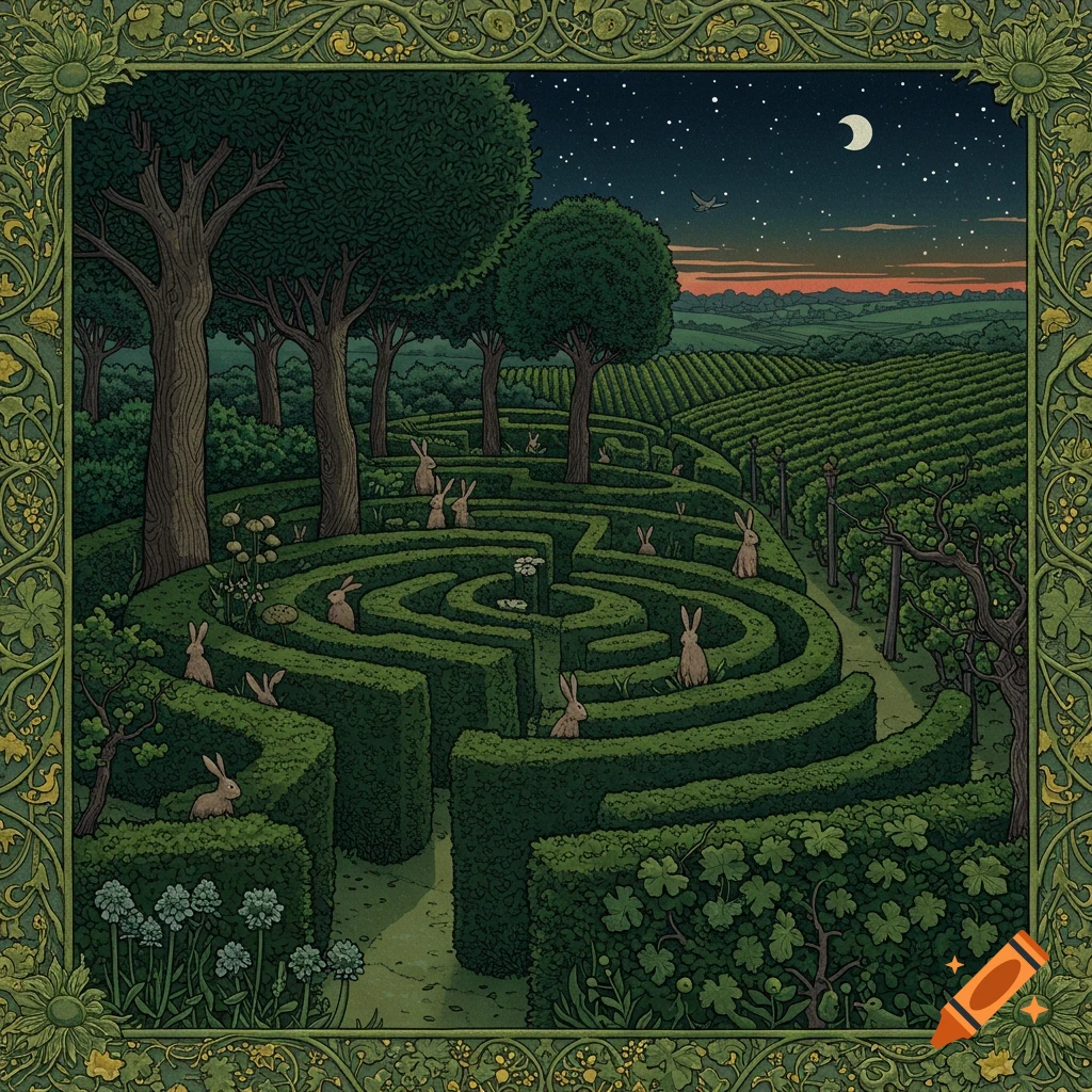 Hedge Maze 迷路庭園 フルアートFoil 英語 ミントモール / MINT GAMES MTG(東日本橋) / 【MKM】【JPN