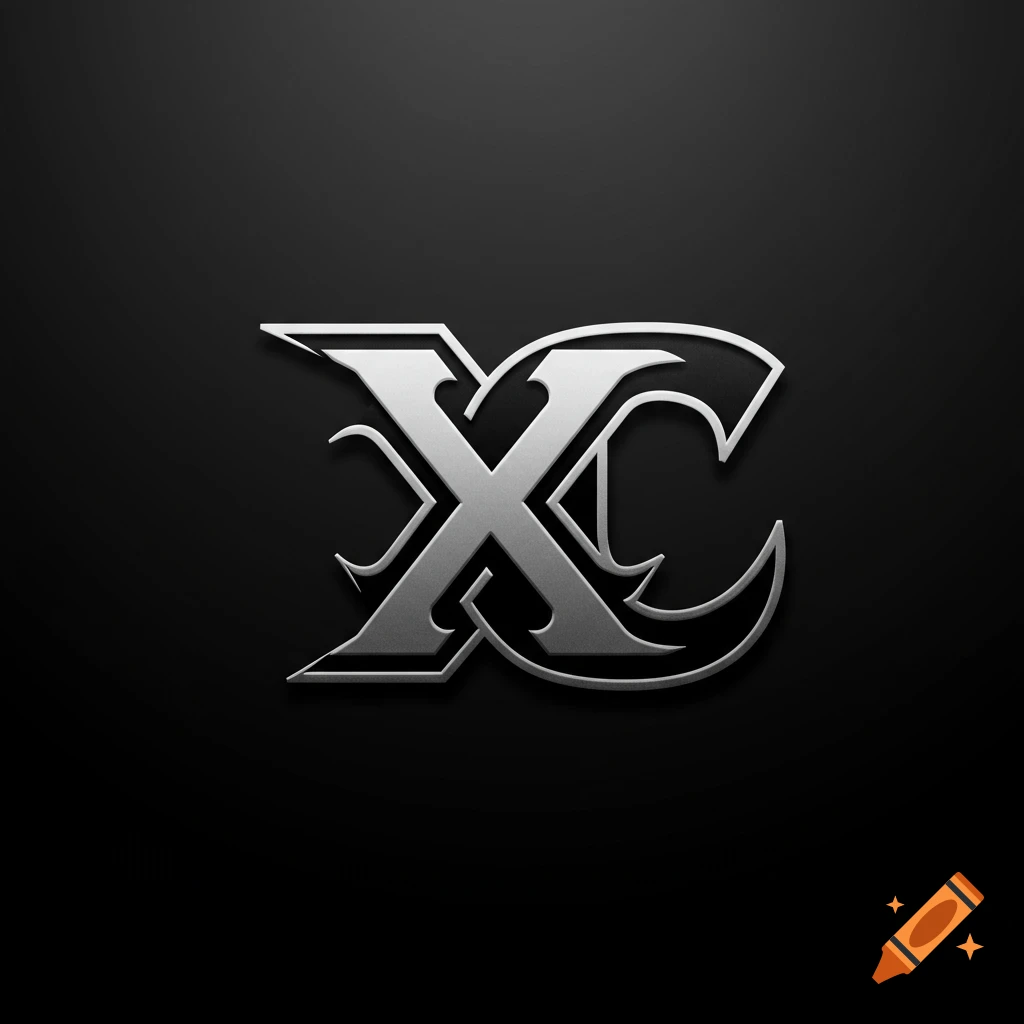 A stylized silver metallic "XC" logo on a black background with bold, aggressive typography.