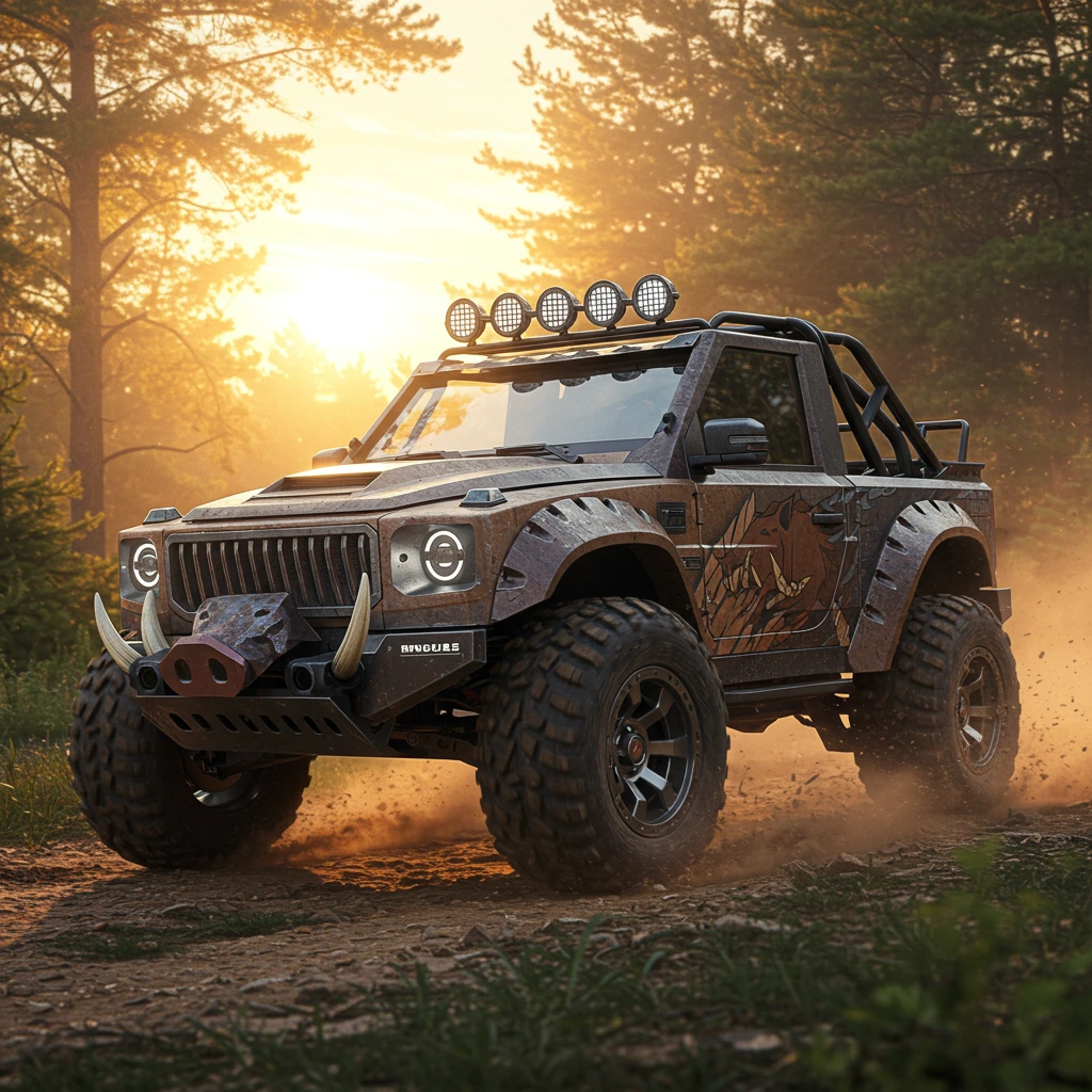 Offroad created on Craiyon