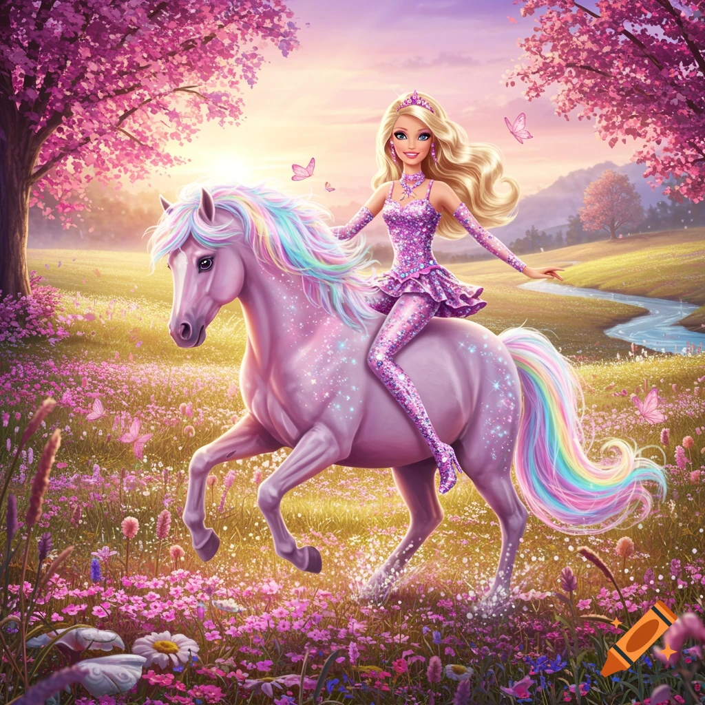 Barbie Dreamtopia Unicorn Wallpaper Unicorni Barbie Barbie Dolls