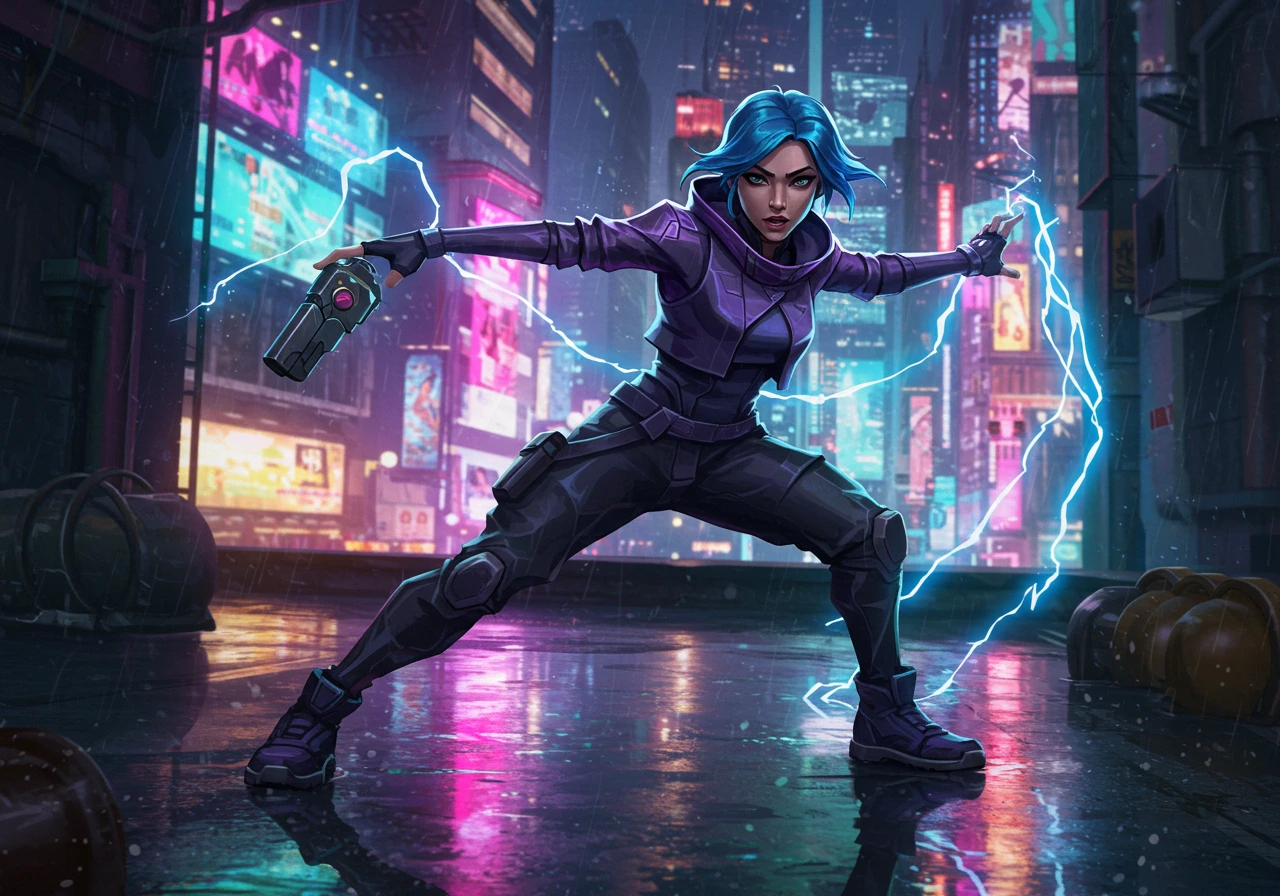 Cyberpunk created on Craiyon