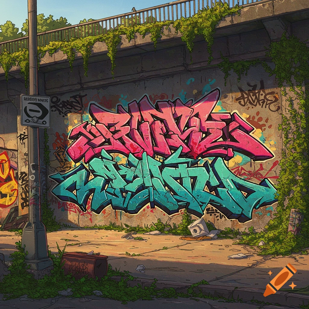 crasty graffiti 原画 アーティストCRASTYの個展