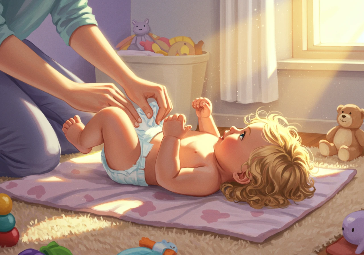 Parenting created on Craiyon