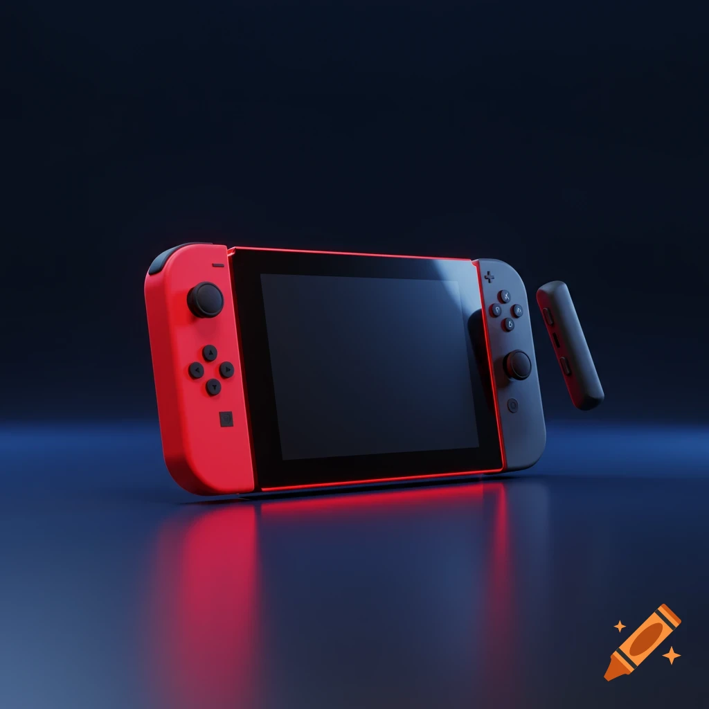 Design concept for the new Nintendo Switch 2 inspired by the