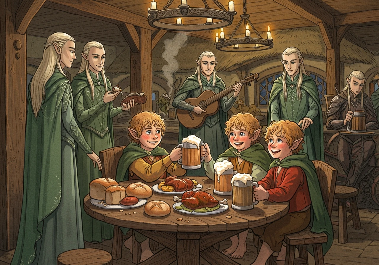 Lord of the rings created on Craiyon