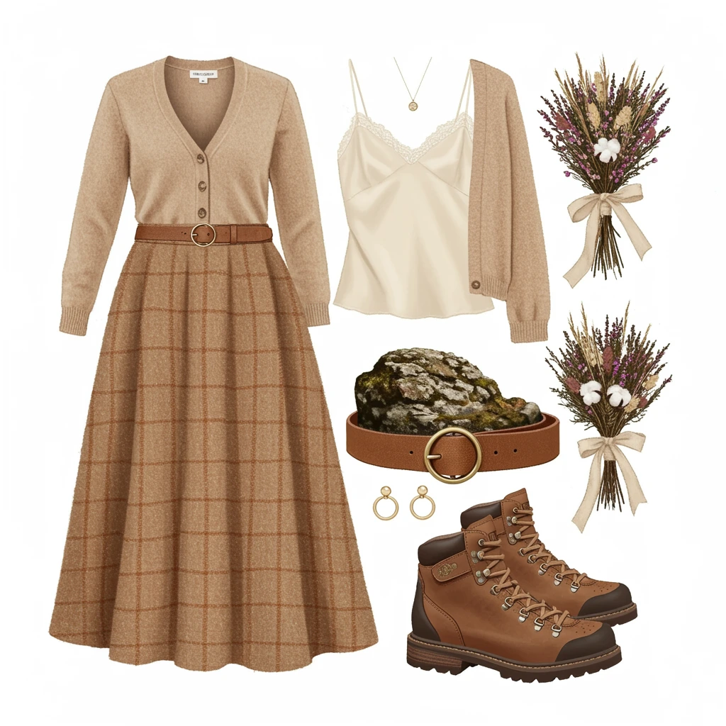 Flat lay created on Craiyon