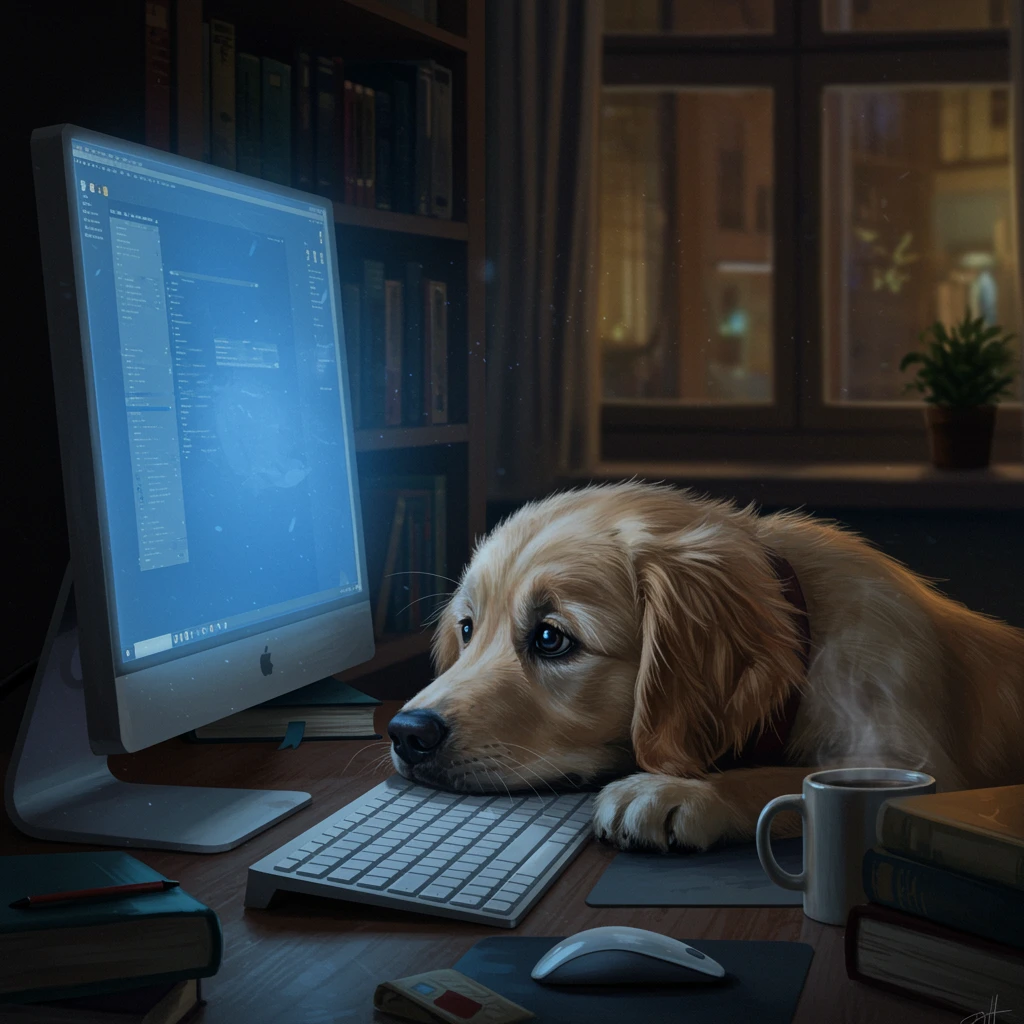 Computer created on Craiyon