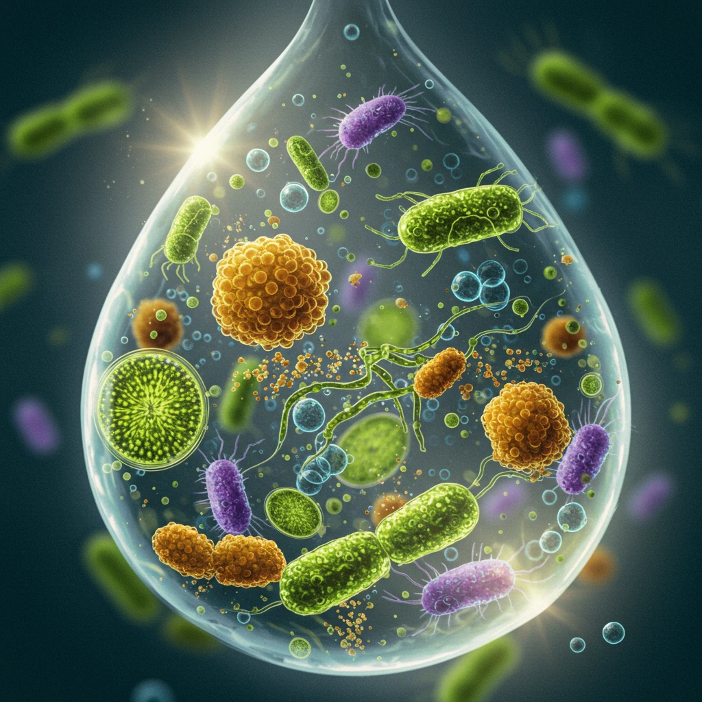 Microbiology created on Craiyon