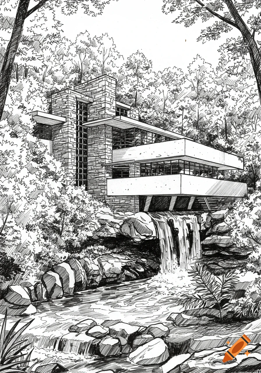 アート・デザイン・音楽 FRANK LLOYD WRIGHT IN HIS RENDERINGS Crafting History: 15 Exquisite Drawings and Models by Frank