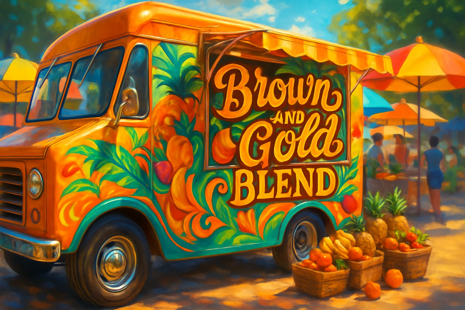 Food truck created on Craiyon