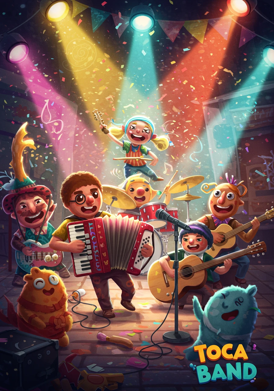 Children's entertainment created on Craiyon