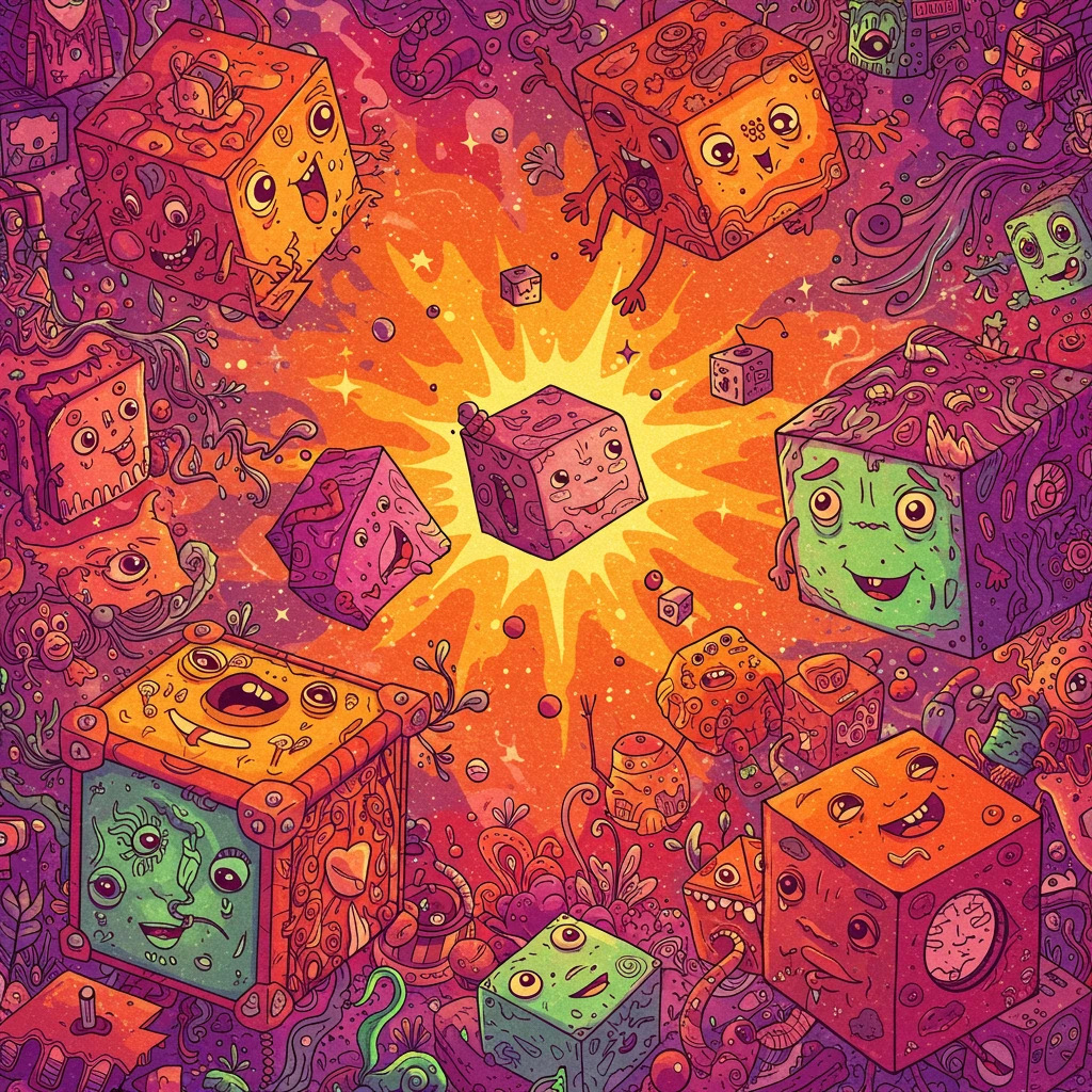 Doodle art created on Craiyon