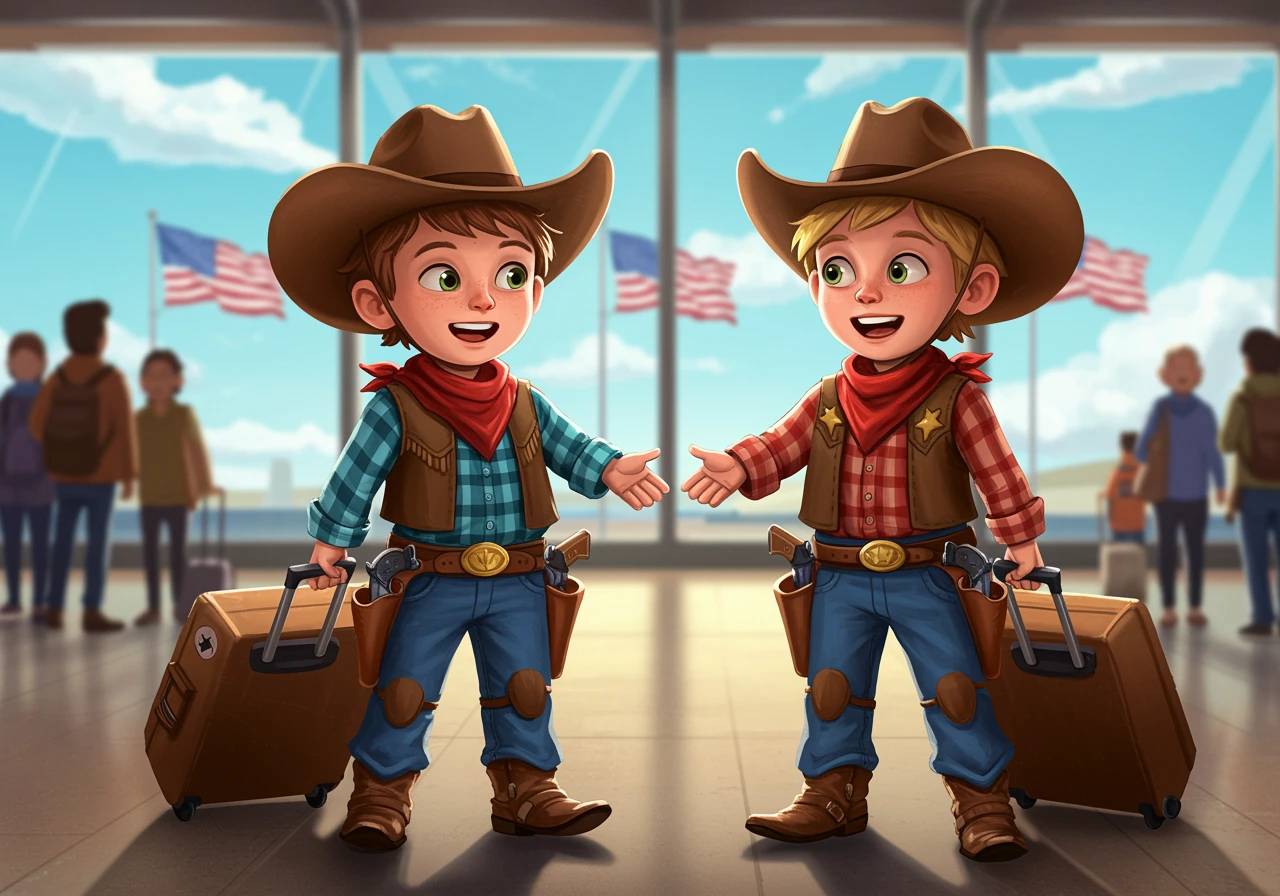 Cowboys created on Craiyon